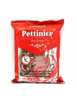 BAKELS 1KG RED PETTINICE ICING